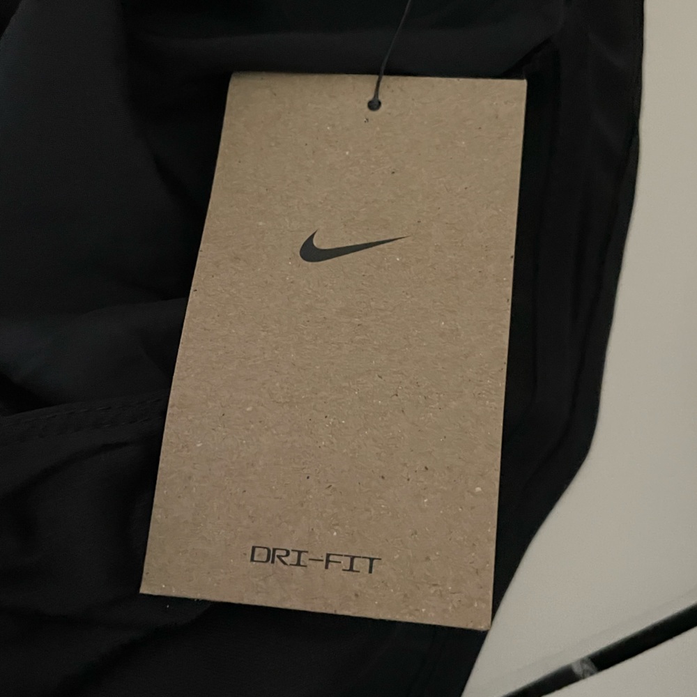 NWT Nike Tempo Women's Brief-Lined Running Shorts Black Size Large Workout Gym - Picture 5 of 6